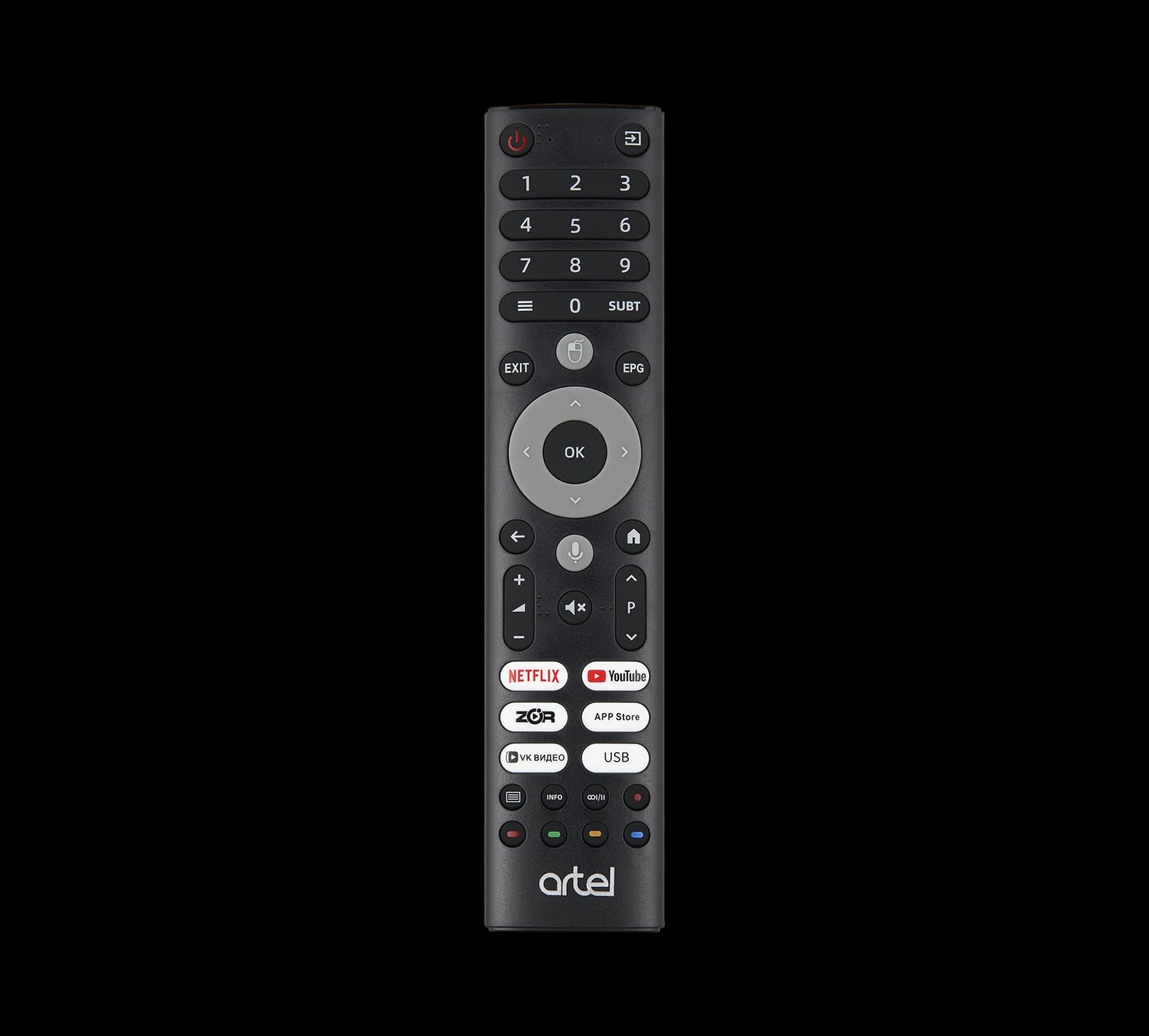 Artel PUCH010 televizor - Qora rasmi 3